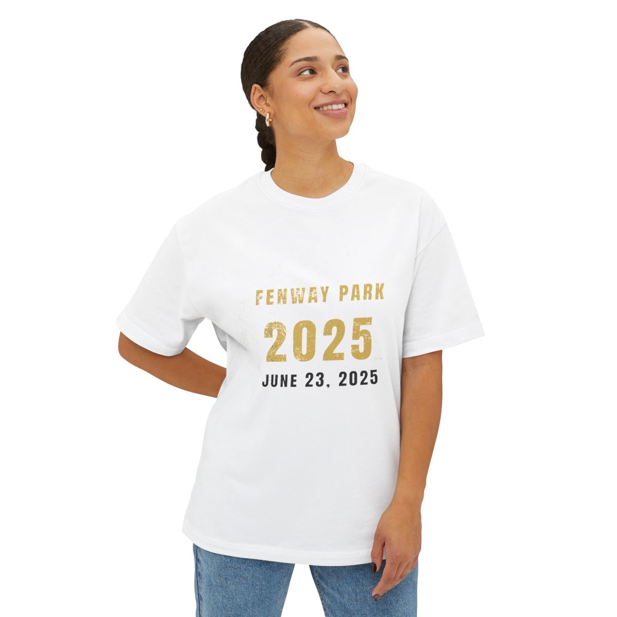 Fenway Park 2025 Unisex Oversized Tee: A Fun Commemorative Shirt for Concert Fans, Music Events, Summer Festivals, Gift for Friends, [...]